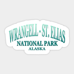 Wrangell - St. Elias National Park, Alaska Sticker